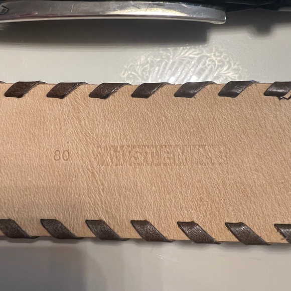 St. Emile Exotic Snakeskin Belt - Picture 4 of 7